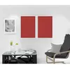 Image de Paire de brise bise 60x90 cm DOLLY rouge