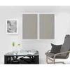 Image de Paire De Brise Bise 60x120 Cm Noemie Taupe, Par Soleil D'ocre