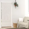 Image de Voilage Lin Pour Porte Fenêtre 90x200 Cm Linen Blanc, Par Soleil D'ocre