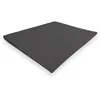 Image de Drap plat en coton percale 240x300 cm CAMILLE anthracite par songe de camille