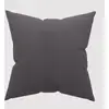Image de Housse De Coussin 40x40 Cm Adele Anthracite, Par Soleil D'ocre