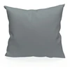 Image de Coussin En Coton 40x40 Cm Panama Gris Clair, Par Soleil D'ocre