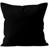 Image de Coussin Déhoussable 60x60 Cm Alix Noir, Par Soleil D'ocre