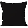 Image de Coussin En Microfibre Lavée 40x40 Cm Boheme Noir, Par Soleil D'ocre