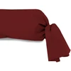 Image de Taie De Traversin Uni 85x185 Cm Zzz Rouge
