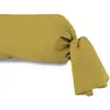 Image de Taie De Traversin Uni 85x185 Cm Zzz Jaune
