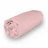 Image de Soleil D'ocre Drap Housse Camille - Coton Percale - 90 X 190 Cm - Rose