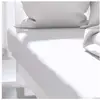 Image de Drap Housse Uni 160x200 Cm Zzz Blanc