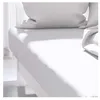 Image de Drap housse - ZZZ - ZZZ blanc - 160x200 cm - bonnet 25 cm - polycoton