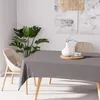 Image de Nappe anti-tâches rectangle 140x300 cm ALIX gris par Soleil dOcre