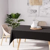 Image de Nappe Anti-tâches Rectangle 140x300 Cm Alix Noir, Par Soleil D'ocre