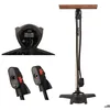 Image de Pompe à pied en aluminium Zefal Profil Max FP65 Z-Switch - argenté/noir - TU - Adulte - Homme - Gris