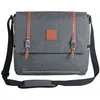 Image de Sacoche arrière vélo latérale étanche - ZEFAL - Urban Messenger - 11 L - Gris - Matériau recyclé RPET