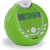 Image de Réveil projection double alarme avec port USB - GULLI - 477017 - Vert