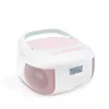 Image de Lecteur CD portable Bluetooth METRONIC - Radio FM MP3 USB MicroSD AUX-in Prise casque - Secteur ou piles - Rose