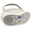 Image de Lecteur cd soft grey avec radio fm et port usb