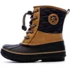 Image de Bottines dhiver pour filles Kimberfeel Jibber - Marron/Noir - Tige en polyester - Doublure chaude en polyester