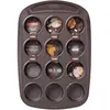 Image de Moule à muffin - PYREX - 1452002 - En acier carbonne - Antiadhésif - 12 trous