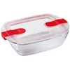 Image de Boîte rectangulaire avec couvercle - PYREX - 1451024 - 23 x 15 cm - 11 L - Cook & Heat - Base en verre borosilicate