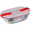 Image de Boîte rectangulaire avec couvercle - PYREX - 1451023 - 17 x 10 cm - 400 ml - Cook & Heat - Base en verre borosilicate