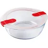 Image de PYREX Plat rond 26x23x8 cm + couvercle Cook & Heat