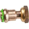 Image de Manchon cuivre droit à écrou tournant - AIPS - Spécial eau - FF Diamètre22mm x 1