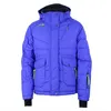 Image de Doudoune de ski fille - PEAK MOUNTAIN - GANNECY - Bleu - Capuche amovible - Imperméable