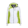 Image de Veste de ski femme Peak Mountain Acilorg - blanc/anis
