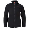 Image de Veste polaire fille Peak Mountain Facesare - noir - 3 ans