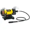 Image de Mini touret a meuler - fartools - mbg120 - 120 w - 75 mm - livré avec 1 meule et 1 brosse a polir