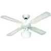 Image de Farelek - Bali Ø 107 Cm - Ventilateur De Plafond Réversible, 4 Pales Blanches