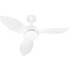 Image de CORSICA Blanc- Ventilateur de plafond Ø116cm 70W + éclairage LED