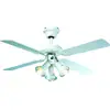 Image de Farelek - Maldives Ø 107 Cm - Ventilateur De Plafond Réversible, 4 Pales Laquées