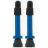 Image de 2 valves aluminium 35 mm bleues VAR