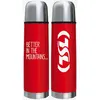 Image de Gourde isotherme TSL Outdoor Isotherm Flask BITM 350 ml rouge