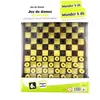 Image de Jeu de Dame - COFALU - KIMPLAY - Plateau en plastique - Jeu de voyage - poche