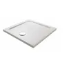 Image de Receveur de douche antidérapant FLIGHT 80x80x4 carré blanc - JACOB DELAFON - E62441-00