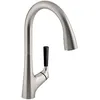 Image de JACOB DELAFON Mitigeur cuisine Malleco Bec haut inox brossé douchette extractible