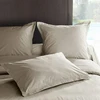 Image de Taie D'oreiller En Percale De Coton - Manoir - 50 X 70 Cm - Brun