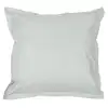 Image de Taie D'oreiller En Percale De Coton - Manoir - 65 X 65 Cm - Gris Perle
