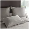 Image de Taie D'oreiller En Percale De Coton - Manoir - 65 X 65 Cm - Gris Clair