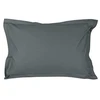 Image de Taie D'oreiller En Percale De Coton - Manoir - 50 X 70 Cm - Ardoise