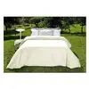 Image de Housse De Couette En Percale De Coton - Manoir - 240 X 220 Cm - Ivoire