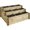 Image de Carré Potager 3 Étages Bois Autoclave