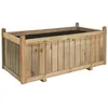 Image de Bac à fleurs en bois VENDOME 220 L -120 x 60 x H50 cm - Cerland