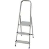 Image de Escabeau - ALU - 3 marches - Plateforme large - Antidérapant - 150 kg