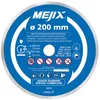 Image de Disque diamant jante continue - MEJIX - D. 200 mm - Al. 254/2223 mm - Ht. 5 mm - ép. 22 mm