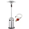 Image de Parasol chauffant gaz Cosy Elegance Inox - FAVEX - Extérieur - Prêt à lemploi Livré avec tuyau et détendeur - Jusquà 12m²