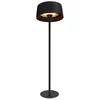 Image de Parasol chauffant électrique Sirmione Noir - FAVEX - Extérieur - 3 Puissances de Chauffe - 74 x 74 x 224 cm Noir