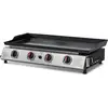 Image de Cooking Box Plancha Gaz Cali - 4 Feux - 9,6 Kw - 82x45x22 Cm - Surface De Cuisson En Acier: 77x35 Cm